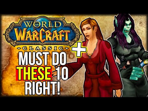 Classic+ MUST Get These 10 Things Right! | World of Warcraft