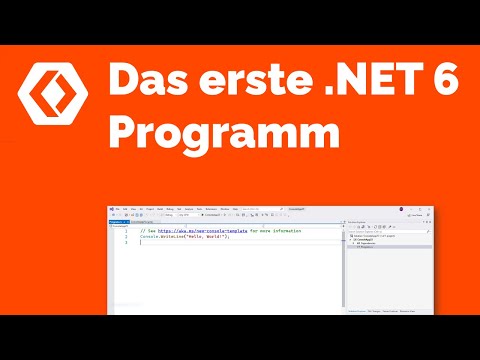 Das erste .NET 6 Programm