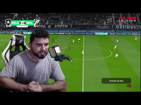 BOTAFOGO X VASCO AO VIVO GOLEADA DO BOTAFOGO - GAMEPLAY