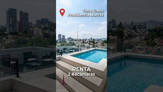 Departamentos Torre Greco Nuevos 2 recámaras Renta Prados Providencia Monraz