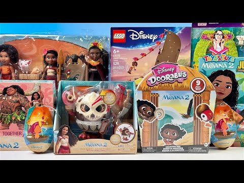 Unboxing and Review of Disney Moana 2 Toys Collection