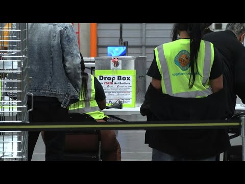 US Election: Mail ballot drop boxes arrive at Nevada counting center | AFP