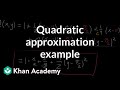 Quadratic Approximations and Derivatives