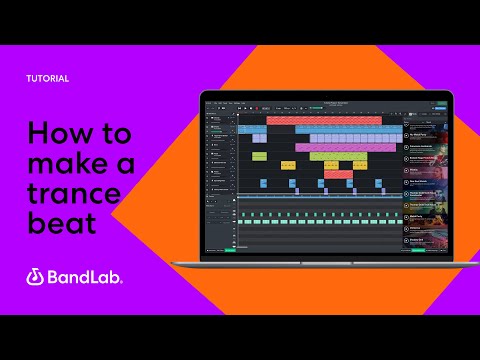 How to make a trance beat using BandLab's free web Mix Editor (BandLab Tutorial)