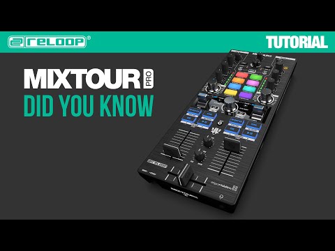 Reloop Mixtour Pro - Everything You need to Know I Did You Know?(Tutorial)