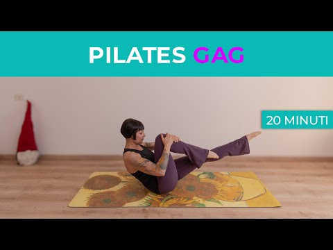 Pilates GAG - Gambe, Addominali e Glutei 💪| Esercizi di Pilates a Casa