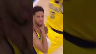 Tyrese Haliburton's "choke" sign gesture!@Shorts #nba #highlights #basketball #choke