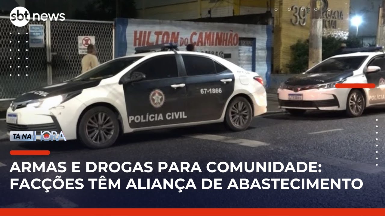 Polícia do RJ prende membros de facções que forneciam armas e drogas para tráfico | TanaHora