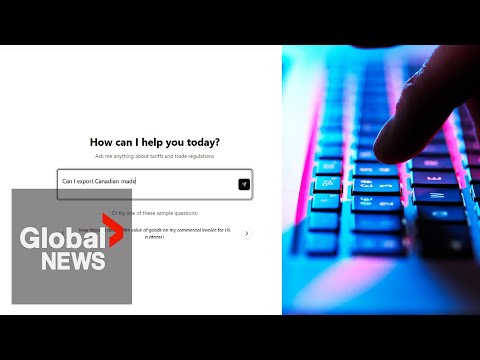 YouTube video thumbnail: Toronto AI Startup Helps Small Companies Navigate Trump Tariff Rules