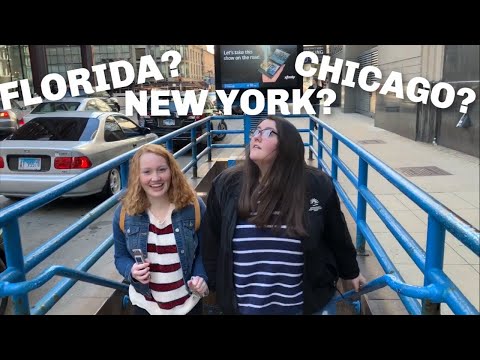 FORGETTING WE'RE IN CHICAGO LIKE 100 TIMES!