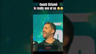 Nick Sirianni Is So Philly 😂😂😂🦅🦅💍💍 #eagles #eaglesnews #football