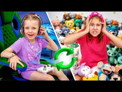 ☀️ Dasha y Mania intercambian vidas durante 24 horas | Selección de vídeos infantiles