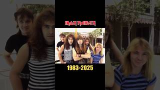 Iron Maiden (1983-2025) #nostalgia #music #ironmaiden #80smusic #rocknroll #rock #rockstar #shorts