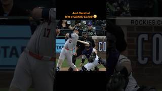 Victor Caratini hits a GRAND SLAM! 😳 #mlb #HoustonAstros #ColoradoRockies