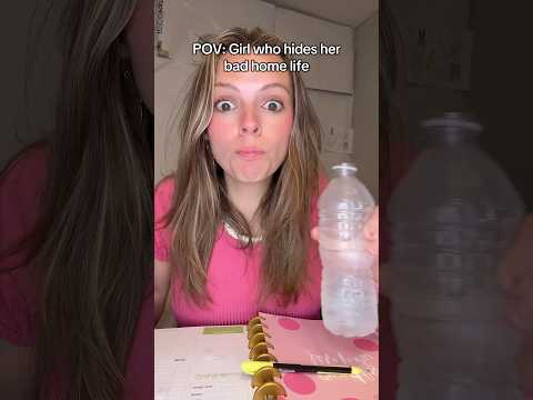 Reminder to be nice #pov #poorgirl #summerschool #meangirl