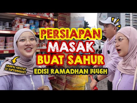 PERSIAPAN MASAK BUAT SAHUR !!!