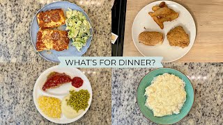 WHAT’S FOR DINNER? | EASY & BUDGET FRIENDLY | REALISTIC WEEKNIGHT MEALS | DINNER INSPIRATION