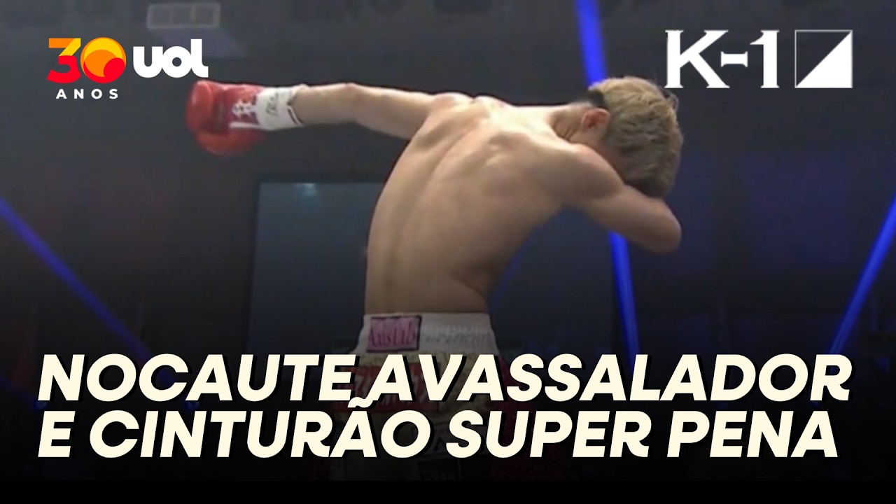 AVASSALADOR! YOKOYAMA NOCAUTEIA MATSUYAMA E FICA COM O CINTURÃO DO SUPER PENA NO K-1 REVENGE 2026
