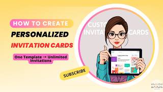 How to Make Personalized Invitations at Scale (AI + Canva + Google Sheets)