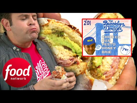 Adam Gets The Honour Of Creating Sandwich #201 At Ike's Place | Man V Food: The Carnivore Chronicles
