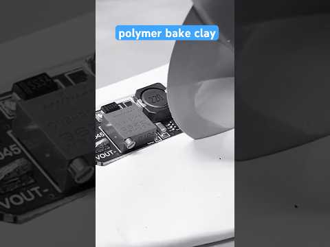 use clay for circuit projects #methods #mechatronics