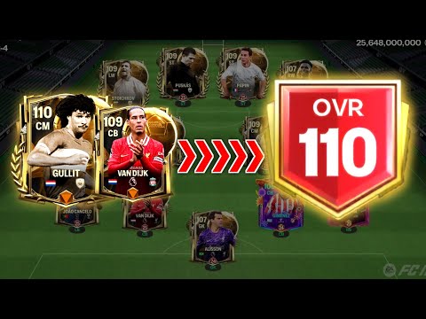 110 OVR Reached!! Best Team Upgrade Ever - We Have Gullit, Puskas, Modric, Dijk