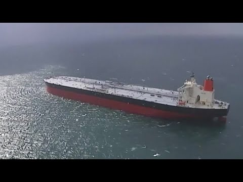 YouTube video thumbnail: Japanese Ships Transiting Strait of Hormuz Minimize Time in Gulf 