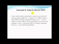 Hypothesis Testing and Sample Size