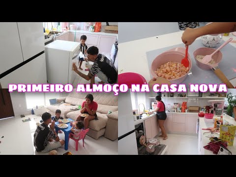 INSTALAMOS A LAVA LOUÇAS | PRIMEIRO ALMOÇO NA CASA NOVA | ESTAMOS VIVENDO UM SONHO 😭🩷🙏🏻| Dani Mendes