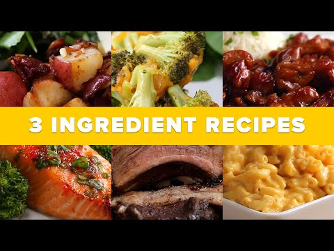3 Ingredient Recipes For An Entire Week ? Tasty Recipes