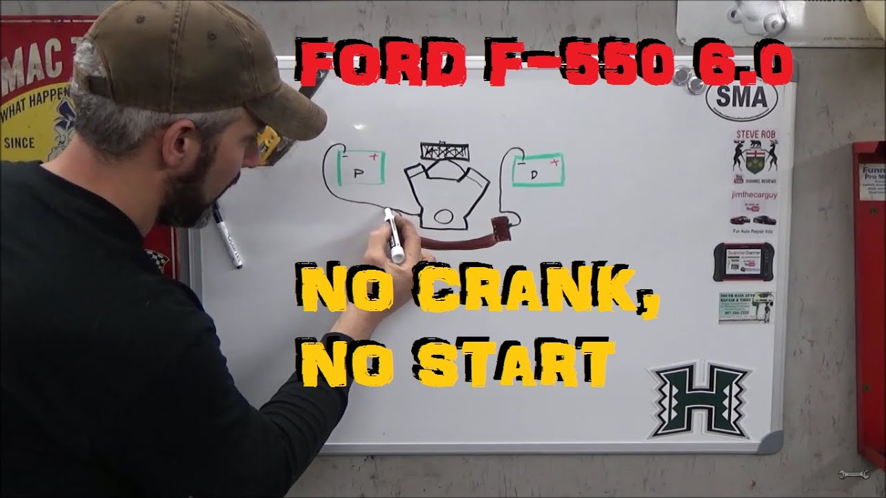 Ford F-550 6. 0 - No Start No Crank