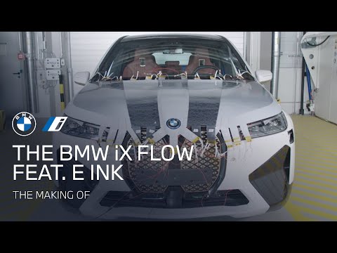 The Making of the BMW iX Flow featuring E Ink