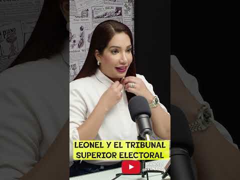 LEONEL Y EL TRIBUNAL SUPERIOR ELECTORAL: ACLARACIONES DE ROBERT MARTÍNEZ" 📜🔎