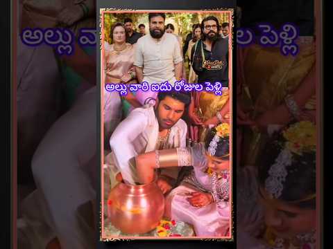 అల్లు వారి ఐదు రోజుల పెళ్లి#Pawan Kalyan#@Delhipspk