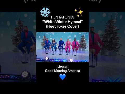 icymi!!! full video is on our YouTube channel!!! #whitewinterhymnal #pentatonix #christmasmusic