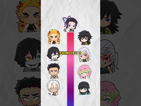 CLOSEST HASHIRA TO SHINOBU ? #anime #demonslayer #tanjiro #shinobu
