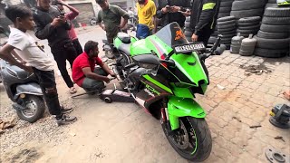 Golden Temple Ride  ZX10R Tyre Burst November 2024