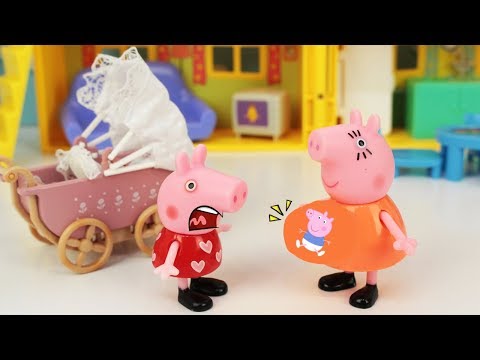 Peppa Pig Português Brasil | Mamae Pig GRAVIDA DE BEBES!