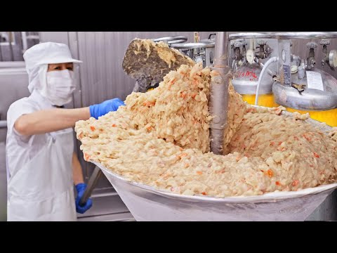 A year of a Million Pieces！Shrimp Roll Mass Production/年賣百萬條！台灣蝦捲王, 古早味三絲卷/台灣食品工廠-Food Factory