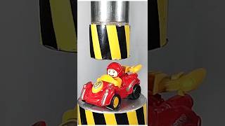 Baby Car Under Hydraulic Press #shorts #youtubeshorts