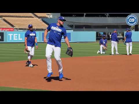 NLDS 2026: Dodgers pregame workout &amp; batting practice before Game 2 vs. Braves