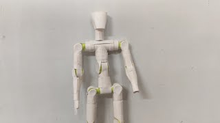 DIY action figure made out of paper!