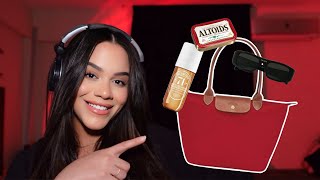 Asmr what’s in my bag🎒شنطتي جواها حاجات غريبة تعالوا اوريكوا