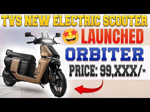 All New TVS Orbiter Electric Scooter Launched 😍 || Electric Vehicles India