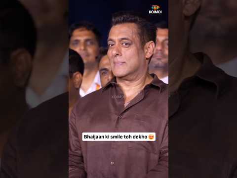 Sabka Bhai, Sabki Jaan Salman Khan is smiling and making our hearts melt too 🥹😍