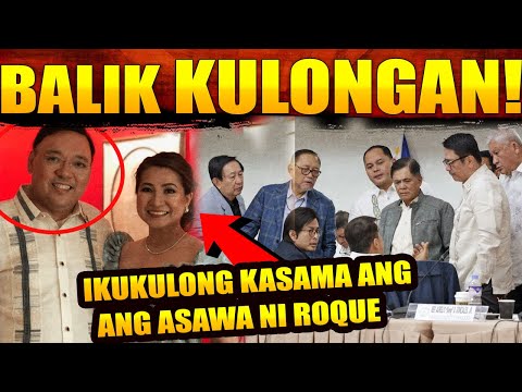 HARRY ROQUE BALIK KULONGAN NA NAMAN, PINA- AARESTO NG KONGRESO! WALANG LUSOT PATI ASAWA KAKASUHAN NA