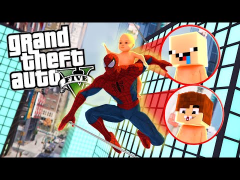 VIREI O HOMEM-ARANHA PARA TROLLAR MEU AMIGO NO GTA V