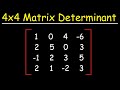 Determinants and Matrix Operations
