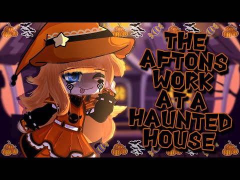 The Aftons work at a haunted house // Halloween special // FNAF // TW: incl. weap0ns!! //