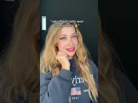 “Jake Paul’s wife won the olympics🥇” #jakepaul #juttaleerdam #olympics